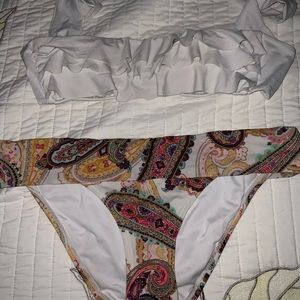 Super cute bikini with bandeau top